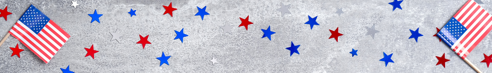 patriotic image with stars and flags